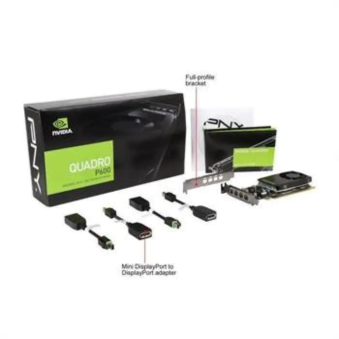 PNY NVIDIA Quadro P600 Graphics Card -gallery-2