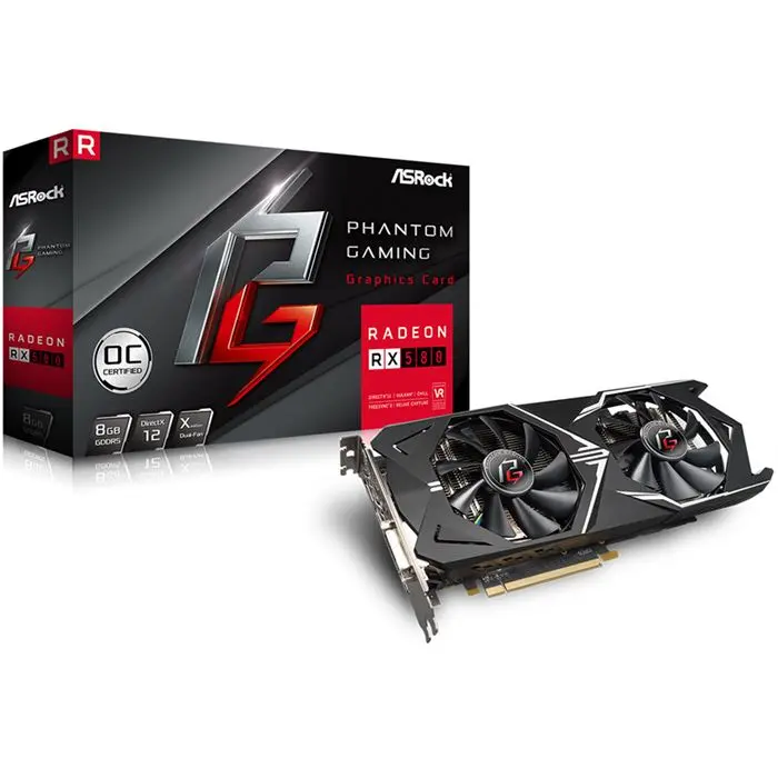 کارت گرافیک ازراک مدل Phantom Gaming X Radeon RX580 با ظرفیت 8 گیگابایت -gallery-5