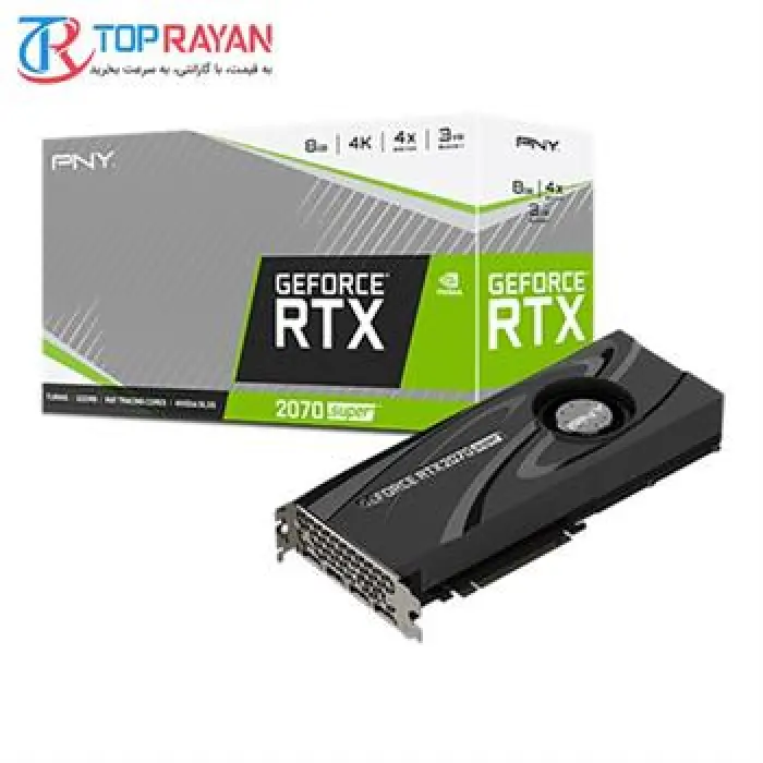 کارت گرافیک پی ان وای مدل GeForce RTX 2070 Super 8GB Blower -gallery-2