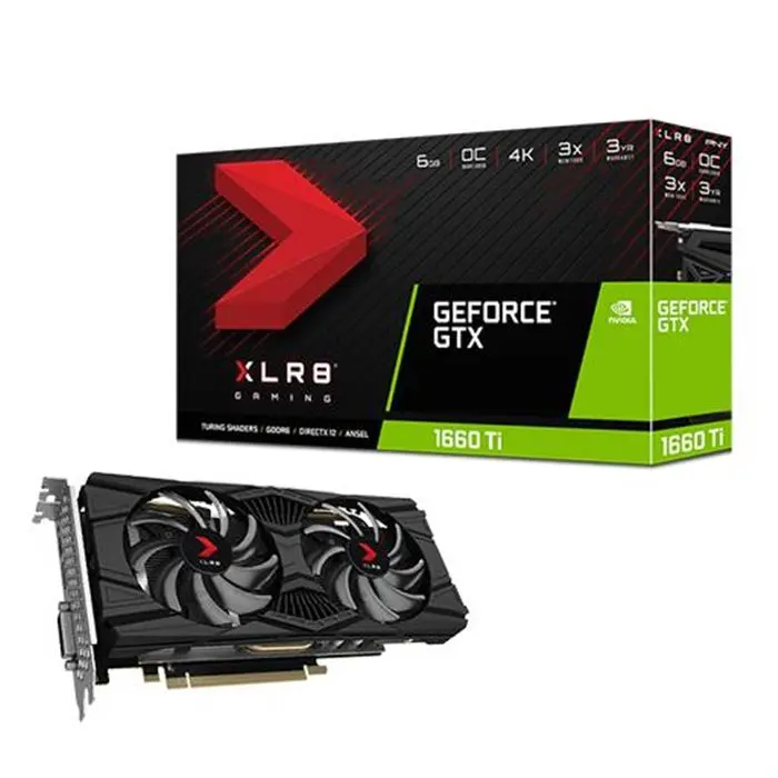 کارت گرافیک GTX 1660 SUPER 6G پی ان وای مدل XLR8 Gaming OC -gallery-5