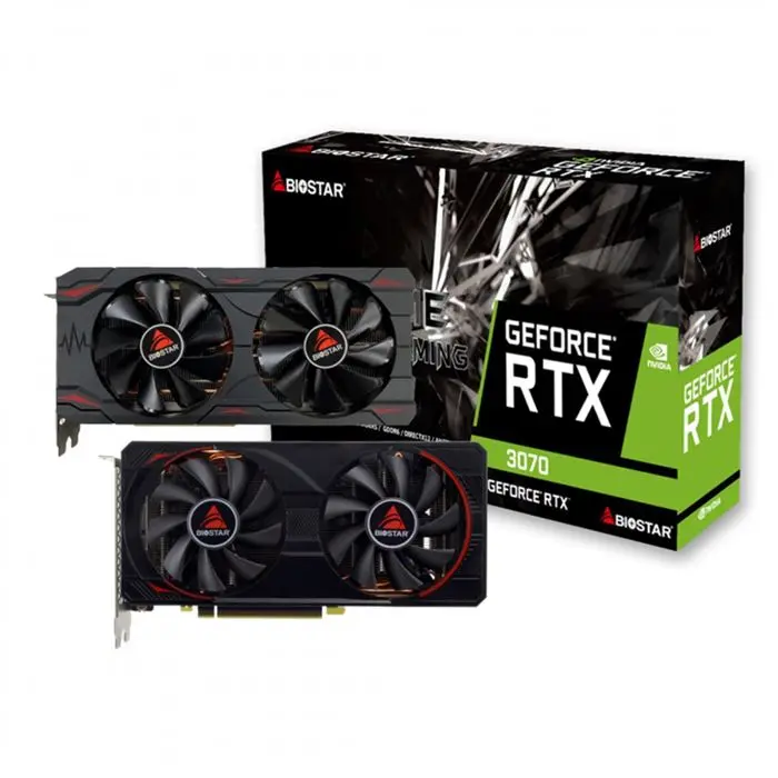 کارت گرافیک بایوستار مدل RTX 3070 Extreme Gaming 8GB DDR6 -gallery-3
