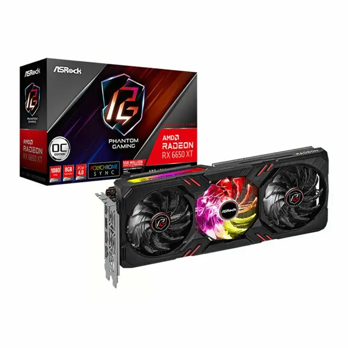 کارت گرافیک ازراک ASRock Radeon RX 6650 XT Phantom Gaming D 8GB -gallery-6