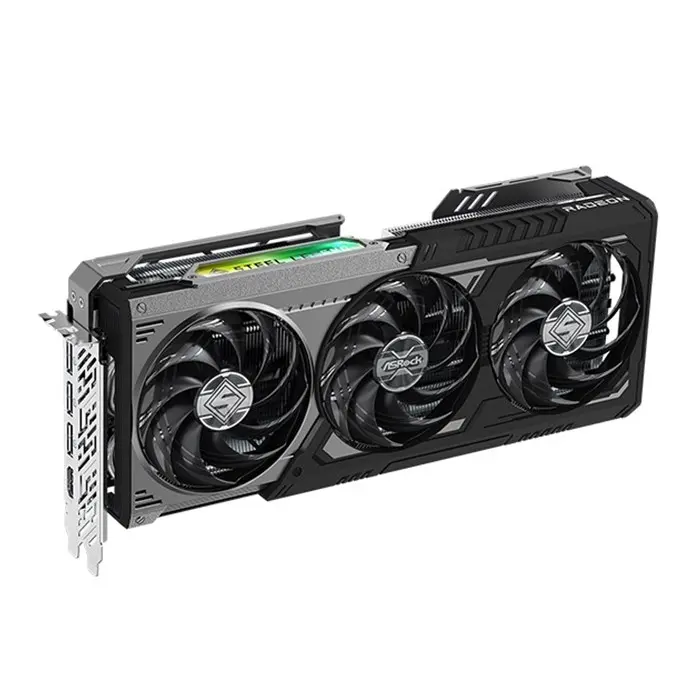 کارت گرافیک ازراک مدل RX 9070 Steel Legend Dark 16GB -gallery-7
