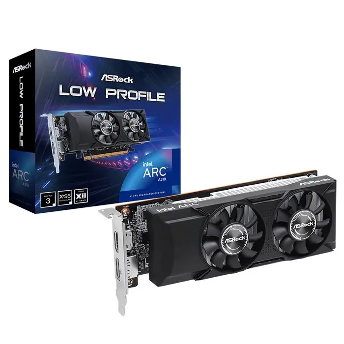 کارت گرافیک ازراک Intel Arc A310 Low Profile 4GB -gallery-5