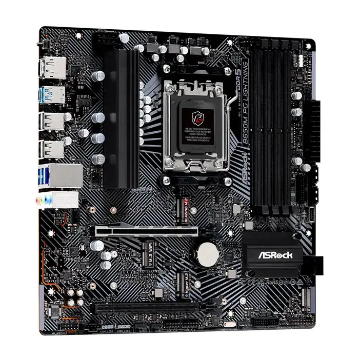 مادربرد ازراک مدل B650M DDR5 PG Lightning -gallery-7