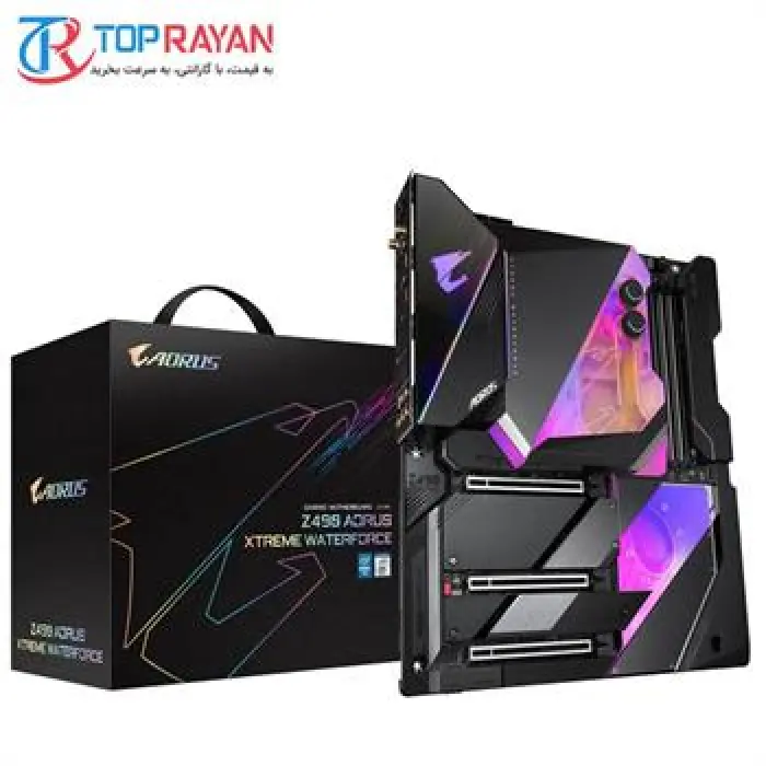 مادربورد گیگابایت مدل Z490 AORUS XTREME WATERFORCE سوکت 1200 -gallery-6