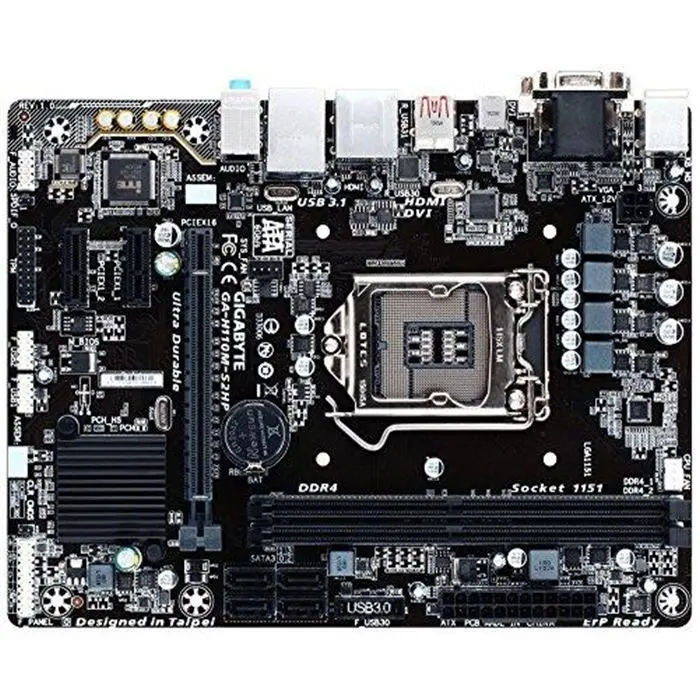 مادربرد گیگابایت مدل GA-H110M-S2PH سوکت 1151 -gallery-9