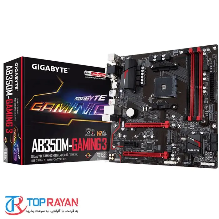 GIGABYTE GA-AB350M-Gaming 3-Gaming (rev. 1.0) Motherboard -gallery-9