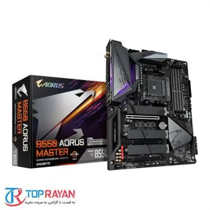مادربرد گیگابایت مدل B550 AORUS MASTER سوکت AM4 -gallery-1