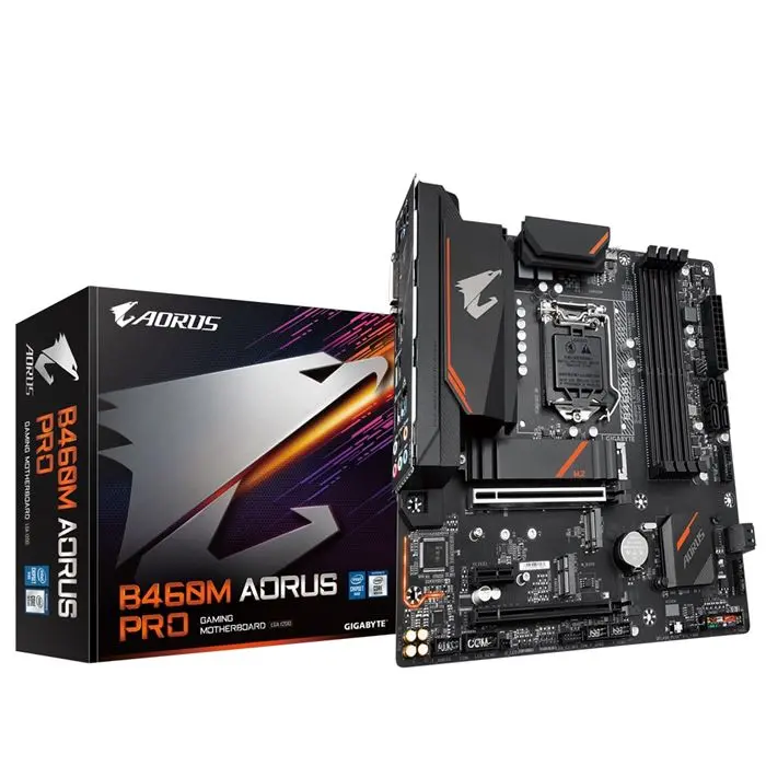 مادربرد گیگابایت مدل B460M AORUS PRO (rev. 1.0) LGA 1200 -gallery-1