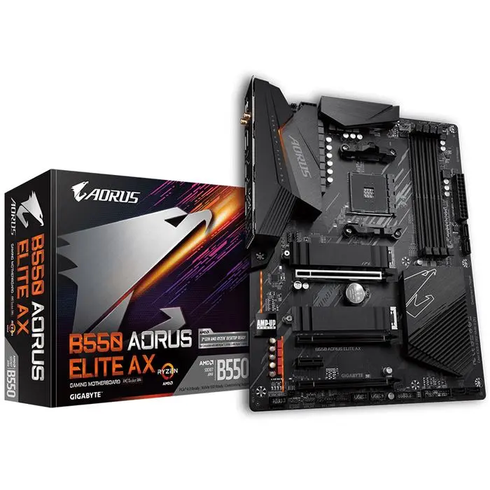 مادربرد گیگابایت مدل B550M AORUS ELITE AX سوکت AM4 -gallery-4