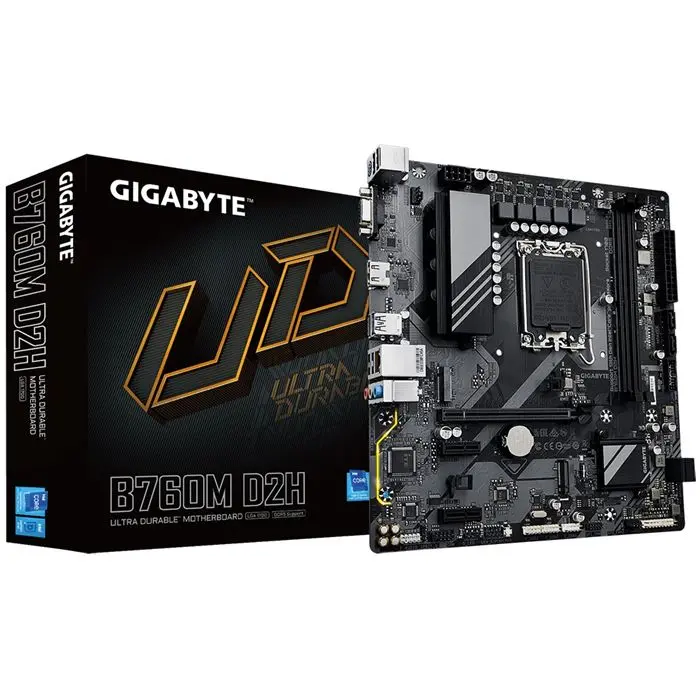 مادربرد گیگابایت Gigabyte B760M D2H DDR5 -gallery-1