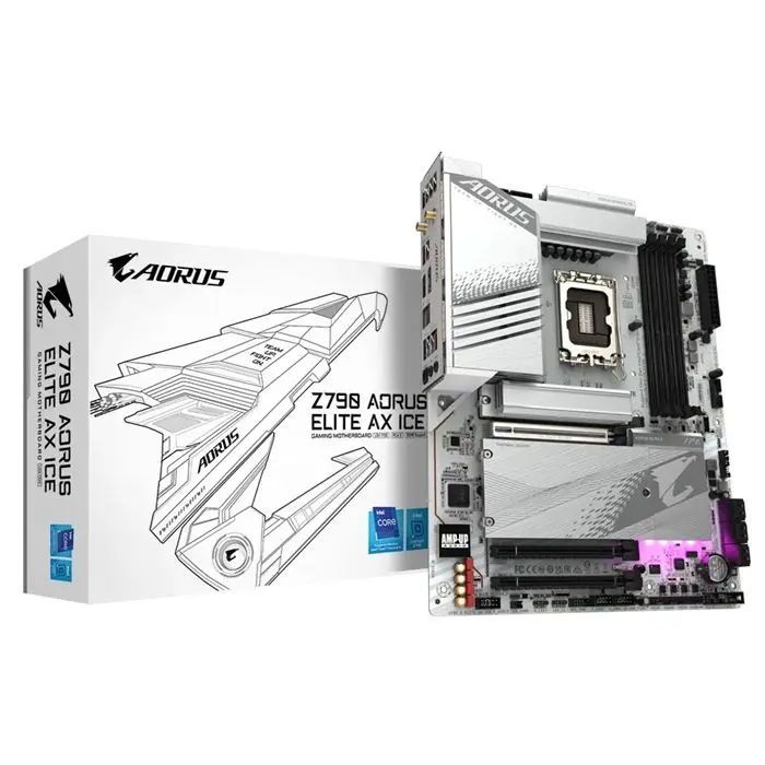 مادربرد گیگابایت مدل Z790 Aorus Elite AX Ice -gallery-6