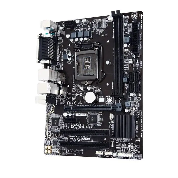 مادربرد گیگابایت مدل GA-H110M-S2PT DDR4 سوکت 1151 -gallery-9