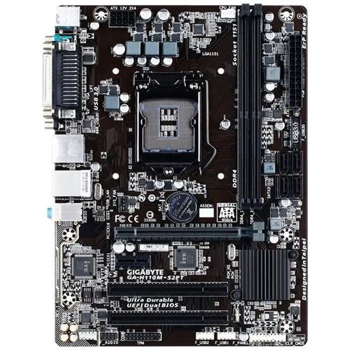 مادربرد گیگابایت مدل GA-H110M-S2PT DDR4 سوکت 1151 -gallery-7