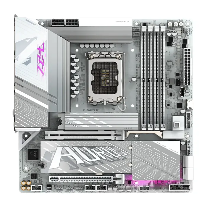 مادربرد گیگابایت مدل Z890M AORUS ELITE WIFI7 ICE -gallery-6