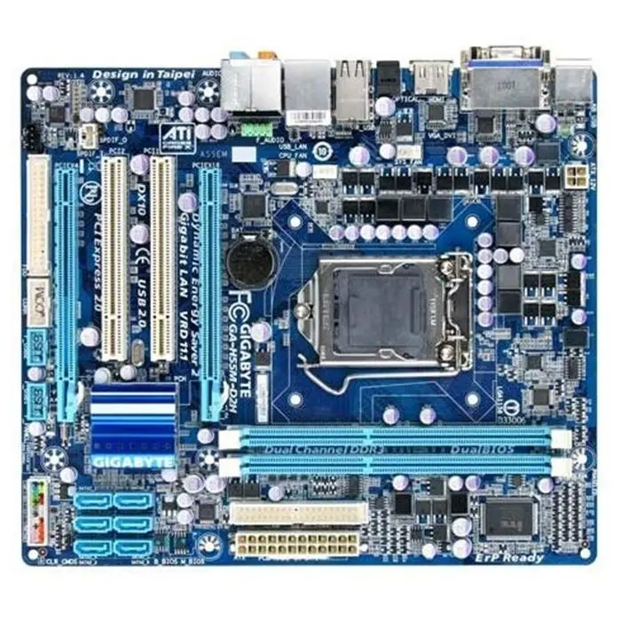 مادربرد گیگابایت مدل GA-H55M-D2H -gallery-3