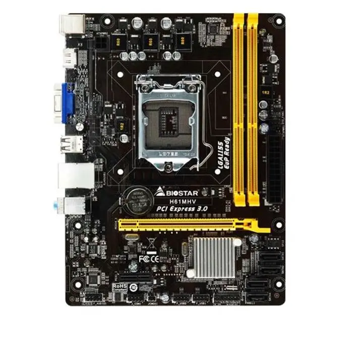 مادربرد بایوستار مدل H61MHV سوکت 1155 -gallery-6