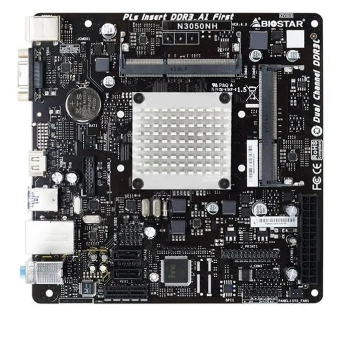 مادربرد بایوستار مدل N3050NH CPU Onboard سوکت 1151 -gallery-10