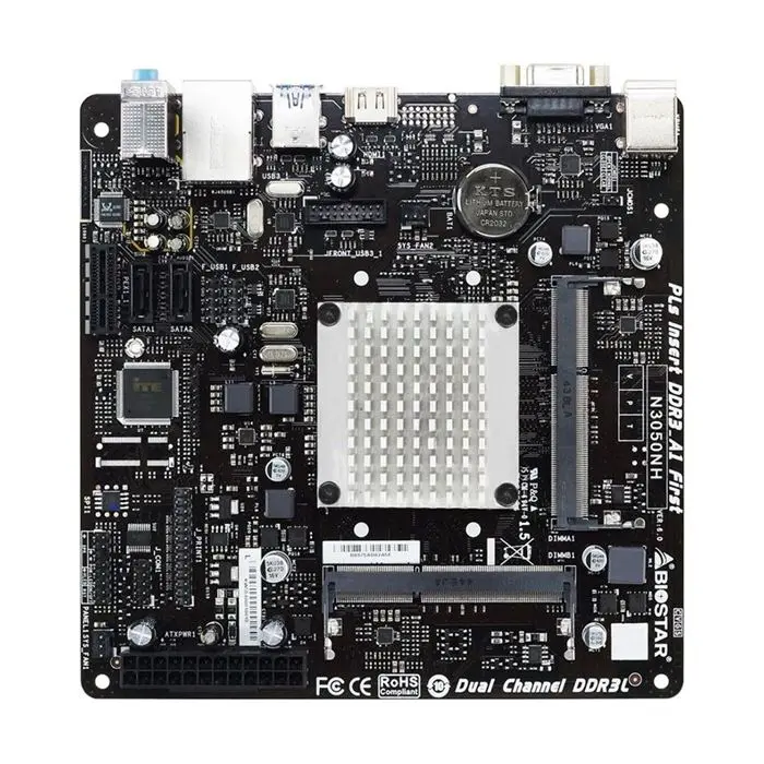 مادربرد بایوستار مدل N3050NH CPU Onboard سوکت 1151 -gallery-12