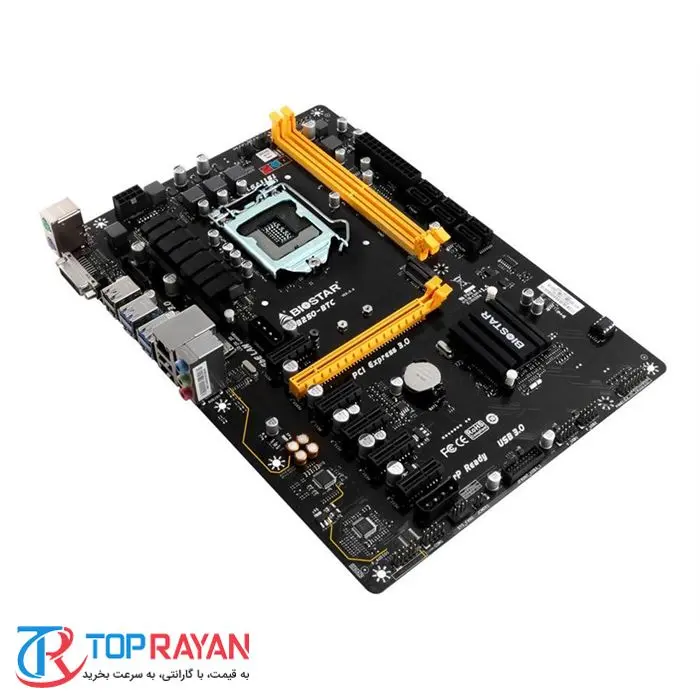 مادربرد بایوستار مدل TB250-BTC سوکت 1151 -gallery-6