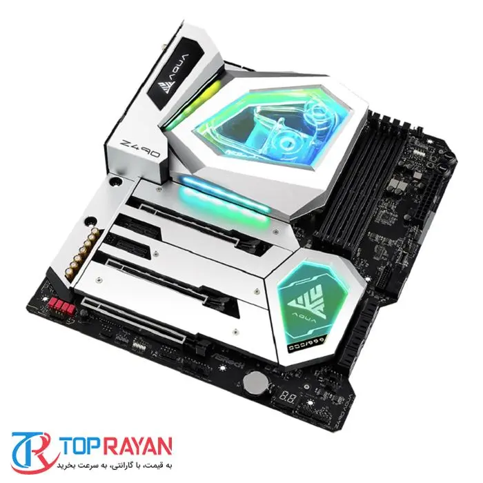 مادربرد ازراک مدل Z490 AQUA سوکت 1200 -gallery-9