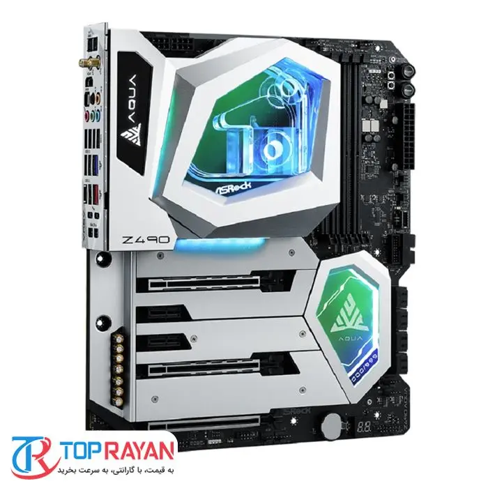 مادربرد ازراک مدل Z490 AQUA سوکت 1200 -gallery-10