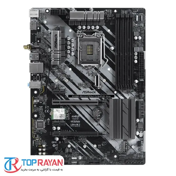 مادربرد ازراک مدل Z490 Phantom Gaming 4/ax سوکت 1200 -gallery-9