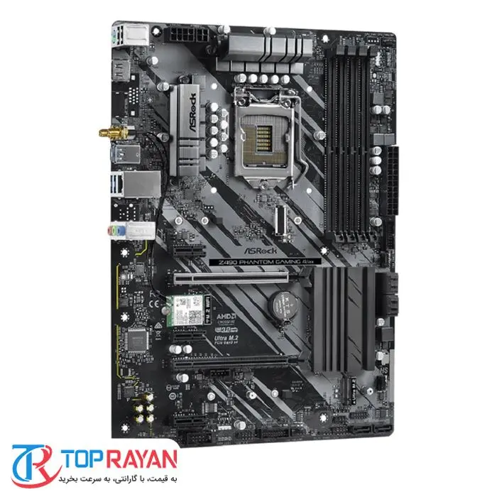 مادربرد ازراک مدل Z490 Phantom Gaming 4/ax سوکت 1200 -gallery-10