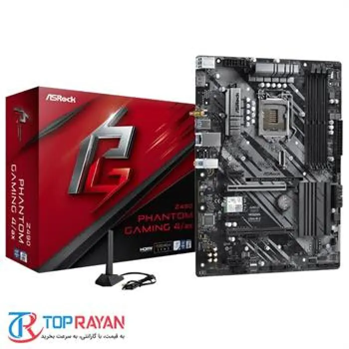 مادربرد ازراک مدل Z490 Phantom Gaming 4/ax سوکت 1200 -gallery-1