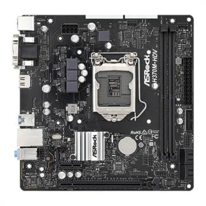 مادربرد ازراک H370M-HDV DDR4 -gallery-1