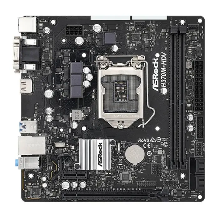 مادربرد ازراک H370M-HDV DDR4 -gallery-5