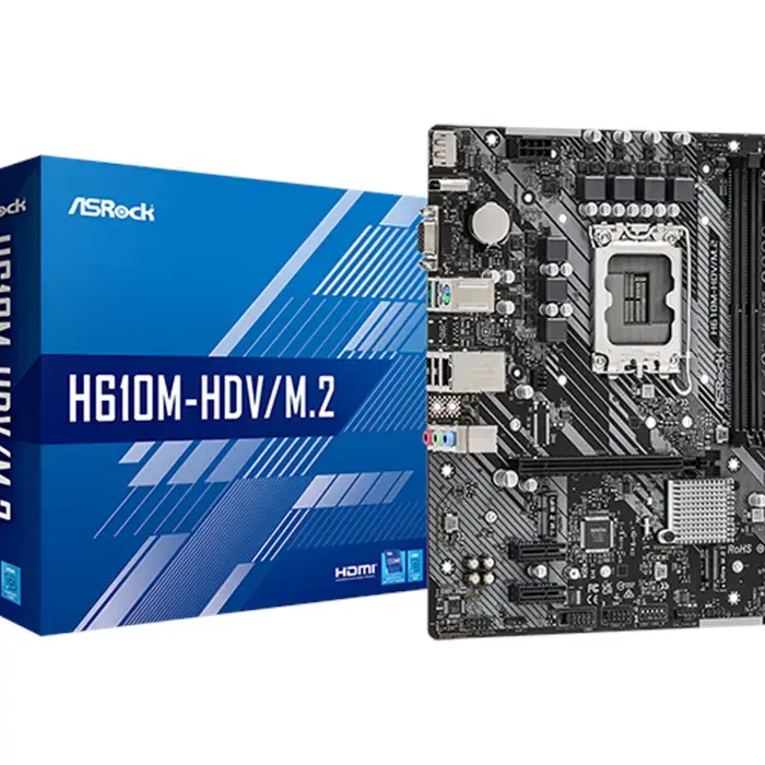 مادربرد ازراک مدل H610M HDV M.2 D4 -gallery-5