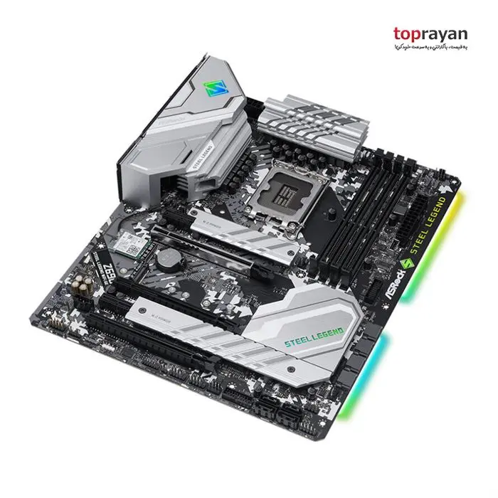 مادربرد ازراک مدل Z690 Steel Legend WiFi 6E سوکت 1700 -gallery-11
