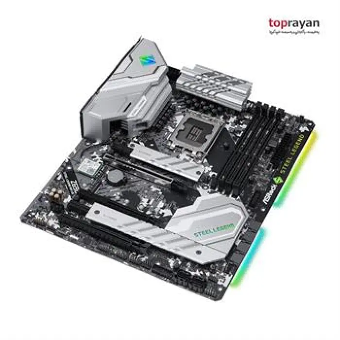 مادربرد ازراک مدل Z690 Steel Legend WiFi 6E سوکت 1700 -gallery-4