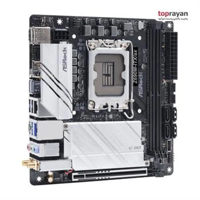 مادربرد ازراک مدل Z690M-ITX/ax سوکت 1700 -gallery-2