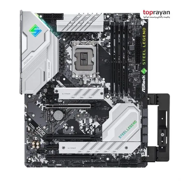 مادربرد ازراک مدل Z690 Steel Legend سوکت 1700 -gallery-4