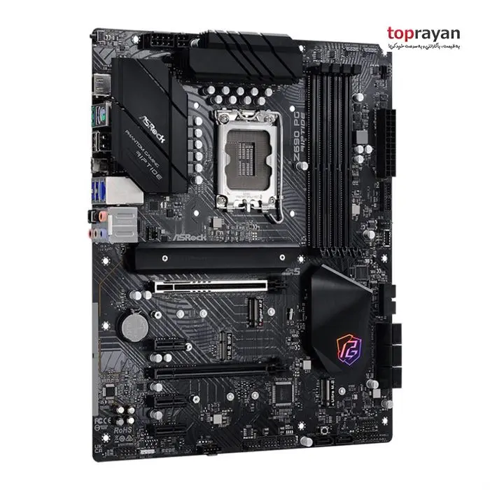 مادربرد ازراک مدل Z690 PG Riptide سوکت 1700 -gallery-9