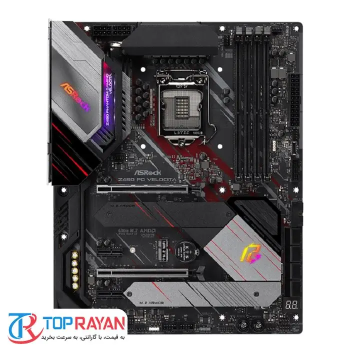 مادربرد ازراک مدل Z490 Phantom Gaming Velocita سوکت 1200 -gallery-7