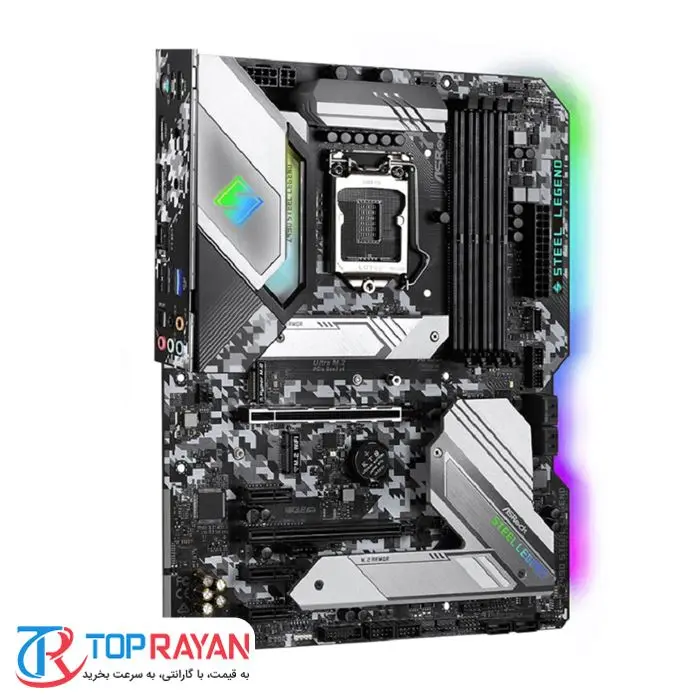 مادربرد ازراک مدل Z490 Steel Legend سوکت 1200 -gallery-9