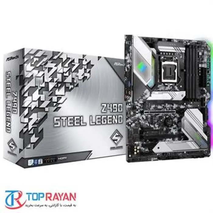 مادربرد ازراک مدل Z490 Steel Legend سوکت 1200 -gallery-1