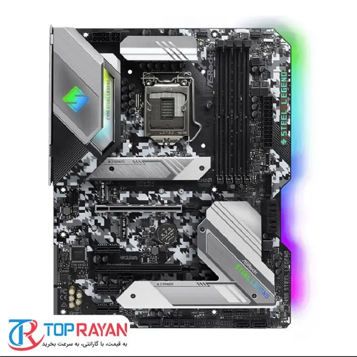 مادربرد ازراک مدل Z490 Steel Legend سوکت 1200 -gallery-7