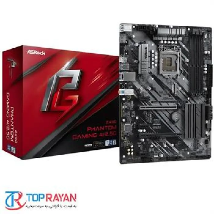 مادربرد ازراک مدل Z490 Phantom Gaming 4/2.5 G سوکت 1200 -gallery-1