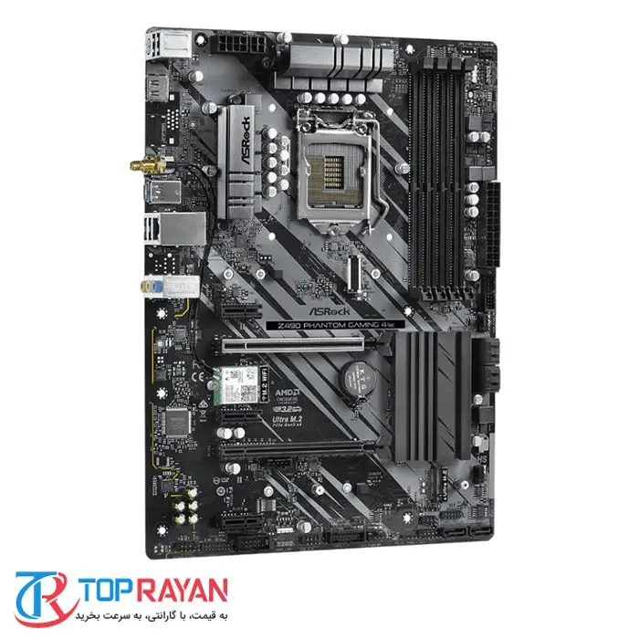 مادربرد ازراک مدل Z490 Phantom Gaming 4/ac سوکت 1200 -gallery-9