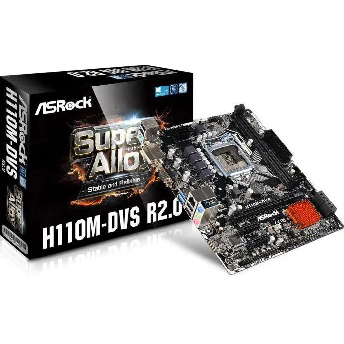 مادربرد ازراک مدل H110M-DVS R2.0 سوکت 1151 -gallery-12