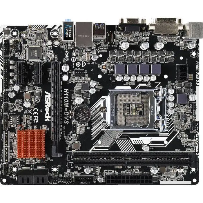 مادربرد ازراک مدل H110M-DVS R2.0 سوکت 1151 -gallery-17