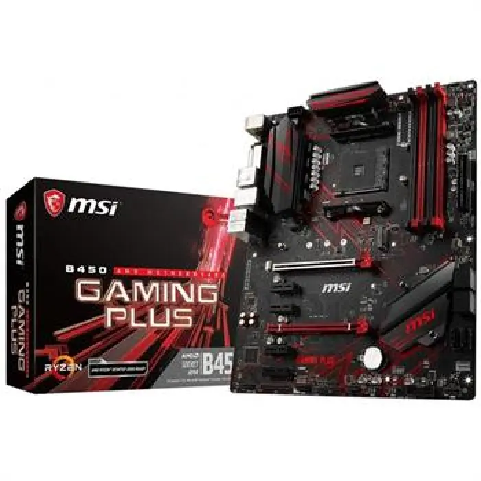 مادربرد ام اس آی مدل B450 GAMING PLUS II -gallery-2