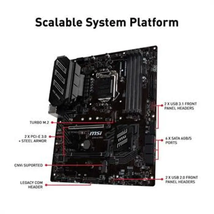 مادربرد ام اس ای Z390-A PRO -gallery-3