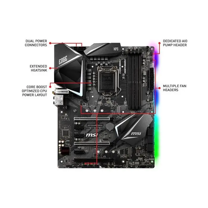 مادربرد ام اس آی مدل MPG Z۳۹۰ GAMING EDGE AC -gallery-12