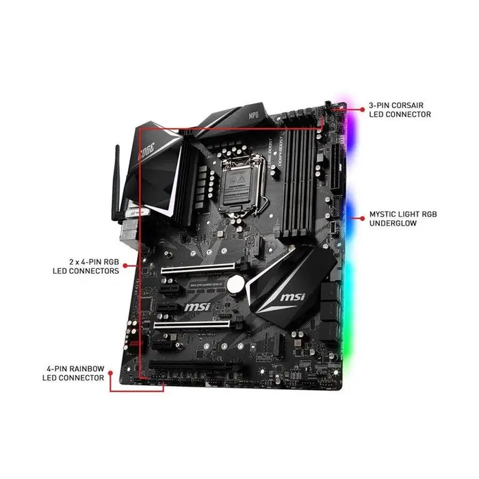 مادربرد ام اس آی مدل MPG Z۳۹۰ GAMING EDGE AC -gallery-13